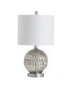 Jonathan Y Krister 20.5" Led Table Lamp In Silver