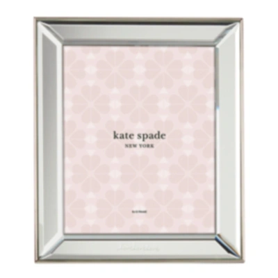 Kate Spade Key Court 8" X 10" Picture Frame In Silver