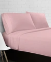 Ella Jayne Percale Cool And Crisp 300 Thread Count 100% Cotton 4-pc. Sheet Set, King In Blush