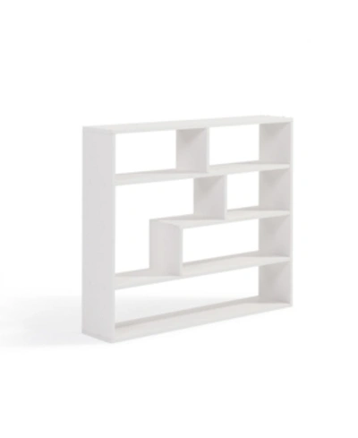 Danya B . Large Rectangular Shelf Unit In White