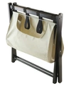 WINSOME DORA LUGGAGE RACK WITH REMOVABLE FABRIC BASKET