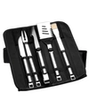 BERGHOFF CUBO 6-PC. STAINLESS STEEL BBQ SET WITH FOLDING BAG