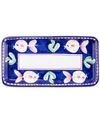 Vietri Campagna Rectangular Platter In Colbalt