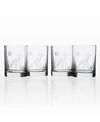 Rolf Glass Heron Double Old Fashioned 14oz - Set Of 4 Glasses In No Color