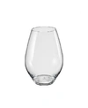 RED VANILLA SALOMA STEMLESS WHITE WINE GLASS 14.75 OZ, SET OF 6
