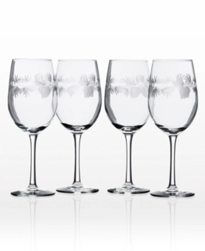 Rolf Glass Icy Pine White Wine 12oz - Set Of 4 Glasses In No Color