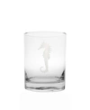 ROLF GLASS SEAHORSE DOUBLE OLD FASHIONED 14OZ