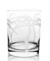 ROLF GLASS PALM TREE DOUBLE OLD FASHIONED 14OZ