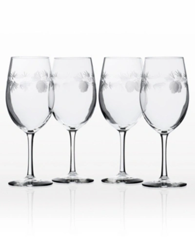 Rolf Glass Icy Pine All Purpose Wine Glass 18oz - Set Of 4 Glasses In No Color