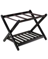 WINSOME REESE LUGGAGE RACK WITH SHELF