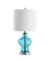 Jonathan Y Mer 20.5" Led Table Lamp In Aqua