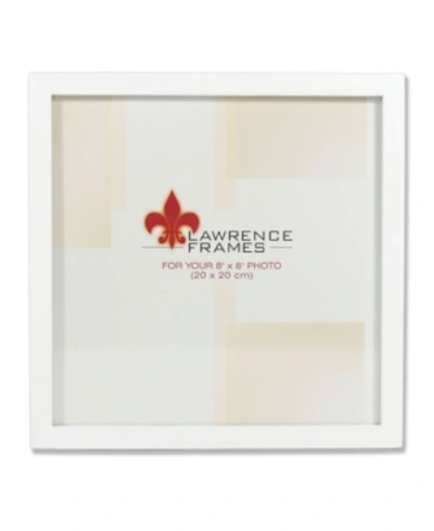 Lawrence Frames 755888 White Wood Picture Frame