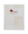 Lawrence Frames White Wood Picture Frame In White