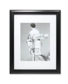 LAWRENCE FRAMES BLACK GALLERY FRAME MATTED TO 8X10