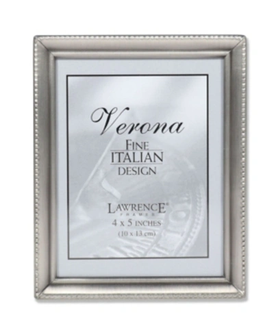 Lawrence Frames Antique Pewter Picture Frame In Silver