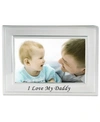 Lawrence Frames I Love My Daddy Silver Plated Picture Frame In Silver