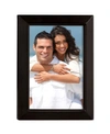 LAWRENCE FRAMES BLACK WOOD PICTURE FRAME - ESTERO COLLECTION - 4" X 5"