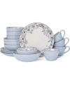 Pfaltzgraff Gabriela Gray 16-pc. Dinnerware Set In Grey Group