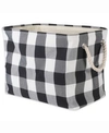 DESIGN IMPORTS STORAGE BIN BUFFALO CHECK, RECTANGLE