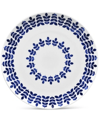 Noritake Sandefjord Round Platter In Blue