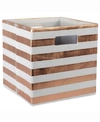 Design Imports 11' Square Storage Bin In Pastel Ora