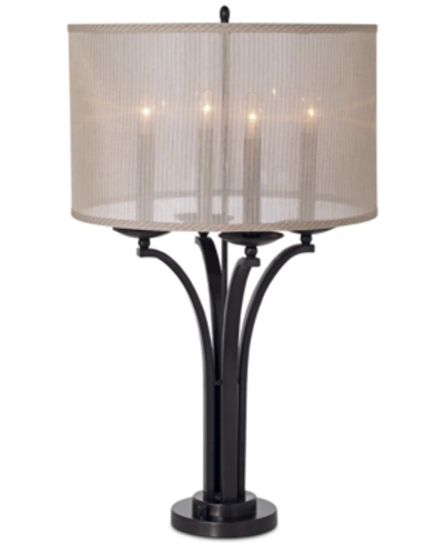 Pacific Coast Kathy Ireland Home By  Pennsylvania Country Table Lamp In Dark Brown