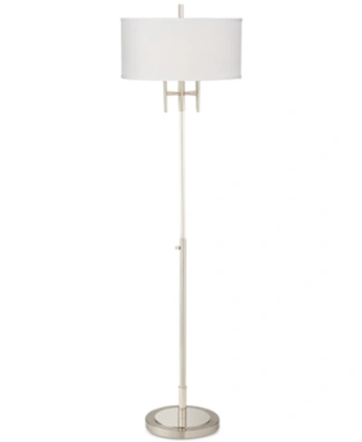 Pacific Coast 4-arms Floor Lamp In Silver