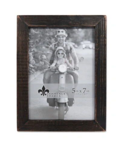 Lawrence Frames Charlotte Weathered Black Wood Picture Frame