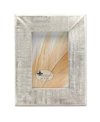Lawrence Frames Distressed Gray Wood With White Wash Picture Frame In Grey