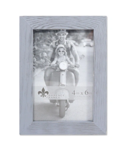 LAWRENCE FRAMES CHARLOTTE WEATHERED GRAY WOOD PICTURE FRAME