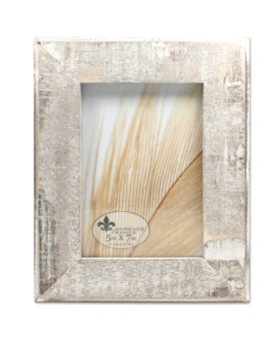 Lawrence Frames Distressed Gray Wood With White Wash Picture Frame In Grey