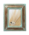 LAWRENCE FRAMES WEATHERED WOOD WITH VERDIGRIS WASH PICTURE FRAME