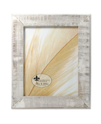 Lawrence Frames Distressed Gray Wood With White Wash Picture Frame In Grey