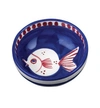 Vietri Pesce Olive Oil Bowl In Cobalt