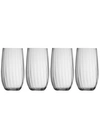 BELLEEK POTTERY ERNE HIBALL GLASS SET OF 4