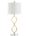 Jonathan Y Levi Metal Or Crystal Led Table Lamp In Gold