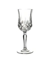 LORREN HOME TRENDS RCR OPERA CRYSTAL WATER GLASS SET OF 6
