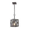 Elk Lighting Radley 1 Light Pendant In Malted Rust In Rust