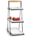 THE CELLAR 3-TIER SERVER, CREATED FOR MACY'S