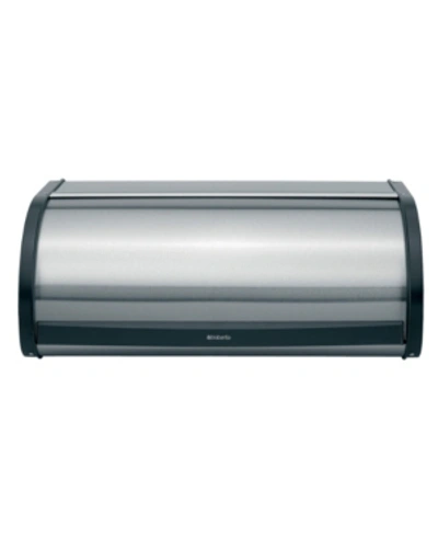 Brabantia Large Roll Top Bread Box In Chrome