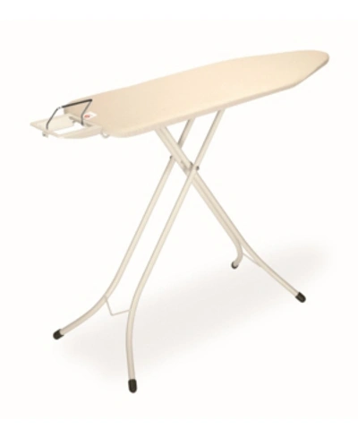 Brabantia Ironing Board B, 49 X 15", Steam Iron Rest In Ivory