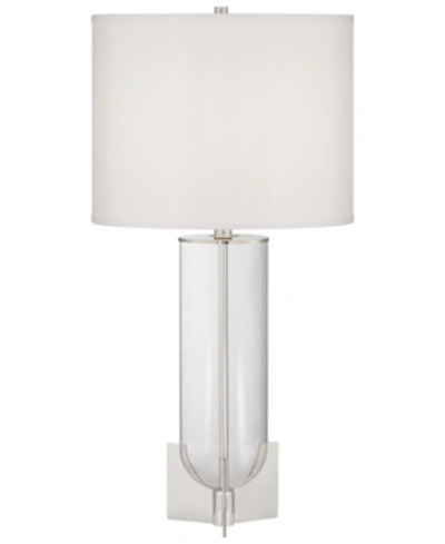 Pacific Coast Polished Nickel With Clear Glass Table Lamp