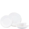 Vietri Lastra 4 Piece Place Setting In White