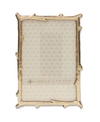 LAWRENCE FRAMES GOLD METAL PICTURE FRAME WITH NATURAL BRANCH DESIGN