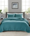 Madison Park Keaton Quilted 2-pc. Quilt Set, Twin/twin Xl In Teal