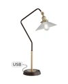 PACIFIC COAST PACIFIC COAST INDUSTRIAL BRONZE AND BRASS TABLE LAMP