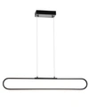 JONATHAN Y NED 39" DIMMABLE ADJUSTABLE INTEGRATED LED METAL LINEAR PENDANT