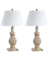 Safavieh Tanner Set Of 2 Table Lamp In Brown