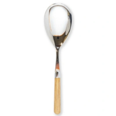Vietri Albero Serving Spoon In Oak In Neutral