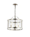 Shop Safavieh Jude Pendant In Nickle